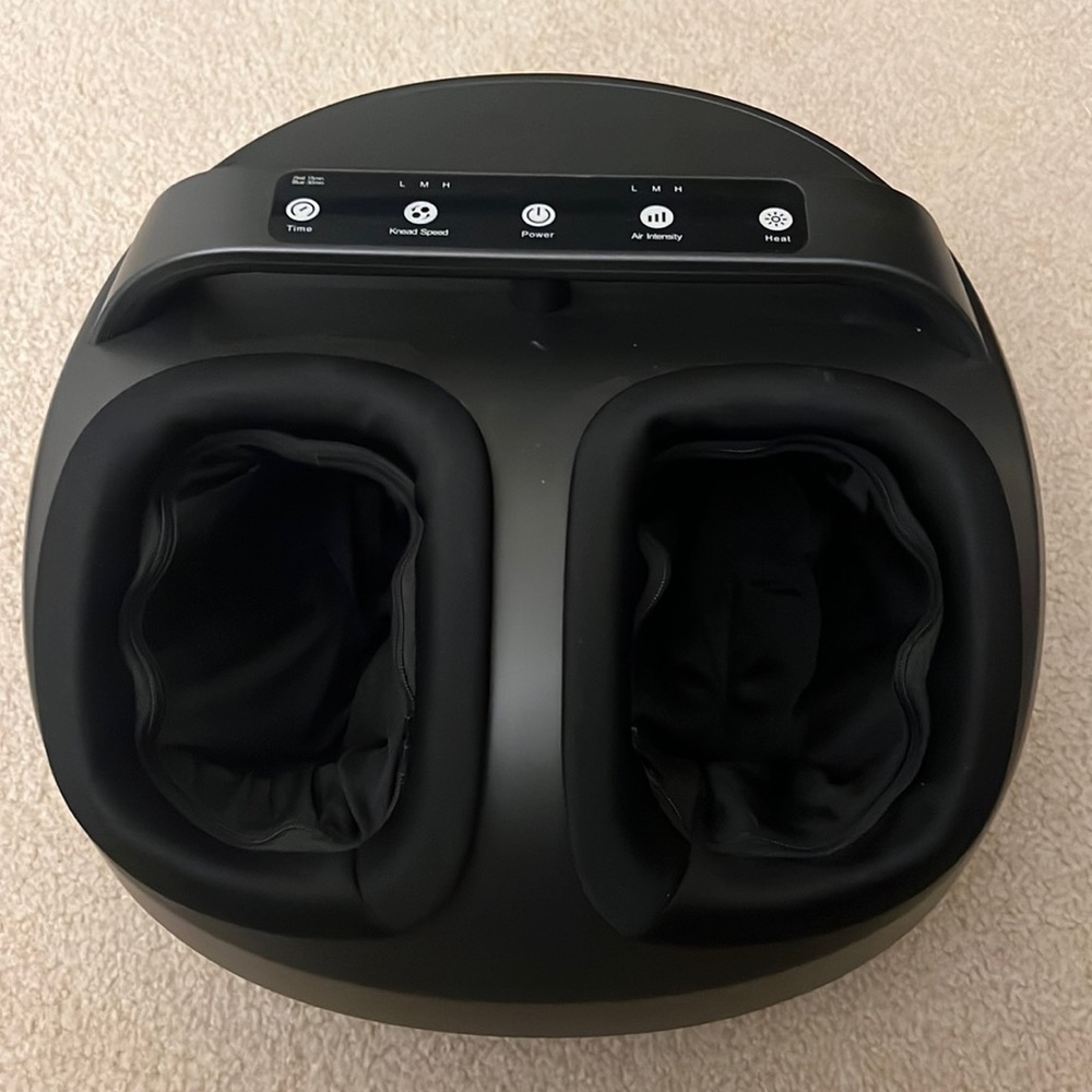 Nekteck Foot Massager Machine with Heat, Shiatsu Deep Kneading w/Multi-Settings